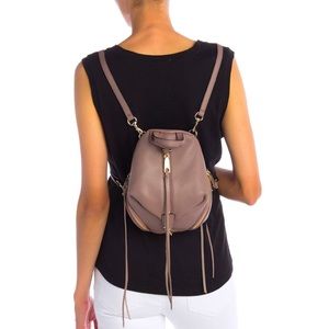 Rebecca Minkoff Mini Julian Brown Leather Bag